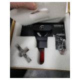 GOINGMAKE Metal Concealed Hinge Jig with Quick Clamp and Dust Vacuum Adapter Concealed Door Hinge Jig 35mm Cabinet Hinge Jig Hinge Hole Drilling Jig for Woodworking Door Cabinet Hinges Mounting Tool