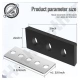 Snow Blower Impeller Modification Kit Universal 3/8 3-Blade, for Modifies 2-Stage Machine, (3)