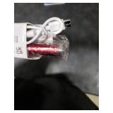 SUPRUS Electric Lighter Candle Type C Rechargeable Lighter with Upgraded LED Battery Display Safety Switch Flameless Plasma Windproof for Candle Cooking BBQs Fireworks (Red)