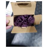 MIULEE Velvet Throw Pillow Covers Set of 2, Soft Neutral Decorative Pillow Cases with Luxurious Textured Vintage Cushion Covers for Home Decor Couch Sofa Bed,Purple 18x18 inch