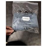 MIULEE Decorative Linen Pillow Covers 18x18 Inch Blue Grey Boho Farmhouse Neutral Couch Throw Pillows for Bed Pack of 2 Accent Coastal Modern Pillowcase Summer Sofa Livingroom Home Decor