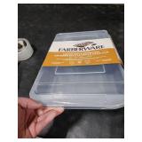 Farberware Nonstick Bakeware Baking Pan With Lid / Nonstick Cake Pan With Lid, Rectangle - 9 Inch x 13 Inch, Gray