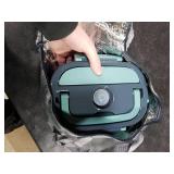 SOHIDA Electric Lunch Box Food Heater, 80W Portable Warmer for Car Truck Work with 304 Stainless Steel Container, 12V/24V/110V Green Heated Lunch Box Suitable for Ideal Driver/Work/Gift