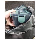 SOHIDA Electric Lunch Box Food Heater, 80W Portable Warmer for Car Truck Work with 304 Stainless Steel Container, 12V/24V/110V Green Heated Lunch Box Suitable for Ideal Driver/Work/Gift