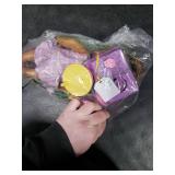 Baby Alive Bubbly Tea Party Sophia Sparkle Doll with Teapot Accessories, Brown Hair, 11 Inches, Toys for 3 Year Old Girls and Boys & Up