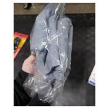 MIULEE Pack of 2 Couch Throw Pillow Covers 18x18 Inch Soft Dark Grey Blue Chenille Pillow Covers for Sofa Living Room Solid Dyed Pillow Cases