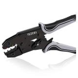 YNZDRWA Crimping Tool for Heat Shrink Connectors, Upgraded Wire Crimper Tool, Ratcheting Wire Terminal Crimper - Crimping Pliers - Ratchet Terminal Crimper for 10 to 22 AWG Wire