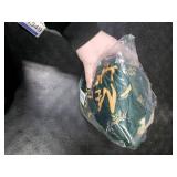 Horaldaily 6PCS Christmas Dining Green Chair Covers, Christmas Pine Tree Stars Stretch Removable Washable Slipcover Chair Protector for Dining Room Home Decor