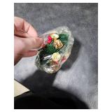 GXXMEI  Christmas Floral Pick with Jingle Bell, Pine Cone Holly Berry Stems for Crafts, Artificial Christmas Picks and Sprays for Christmas Home Decor, Garland, Wreath