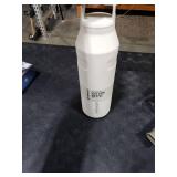 Stanley IceFlow Cap and Carry Water Bottle 50 oz | Wide Mouth Twist Lid | Lightweight and Leakproof for Travel and Sports | Insulated Stainless Steel | BPA-Free | Cream Glimmer