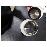 Stanley IceFlow Cap and Carry Water Bottle 50 oz | Wide Mouth Twist Lid | Lightweight and Leakproof for Travel and Sports | Insulated Stainless Steel | BPA-Free | Cream Glimmer