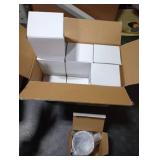 Dmsky Sublimation Coffee Mugs 11 oz Blank Bulk Coffee Mug White Ceramic Photo Cups With Box, Heat Tape, sublimation paper Ideal for Crafts Printing Set of 12