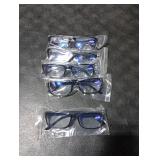 Gaoye 2.75 Professional Reading Glasses for All Day - Computer Readers with Blue Light Protection - Value Pack