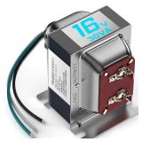 16V 30VA Doorbell Transformer for Ring Video Doorbells, Compatible with Ring, Nest Hello, Wyze and Eufy Video Doorbells, Power Supply for Nest, Ecobee, Sensi and Honeywell Thermostat