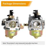 951-05251 Carburetor for Craftsman Snowblower Carburetor Engine - Carburetor Assembly Compatible with MTD Cub Cad et Troy Bilt 208CC 270-QU 370-QU Snow Blower Thrower, Replaces 651-05251 HY-170SB Carb