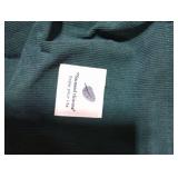 Corduroy Tote Bag Cute Tote Bags for Women Shoulder Bag with Inner Pocket for Work Beach Travel and Shopping Grocery (Dark Green)