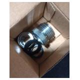 SNUTUYA Faucet Adapter with Aerator, Sink Faucet to Garden Hose Adapter, Faucet Adapter to Garden Hose for Kitchen and Bathroom, hose attachment to sink 3/4 GHT Thread Chrome.