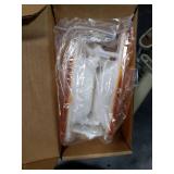 YOLLKY 1 Pair Front Bumper Side Marker Lights Turn Signal Lamps Cover Lens for Volkswagen Jetta 2005-2010 for Volkswagen MK5 / MK6 | Replaces # 1K5945071A, 1K5945072A