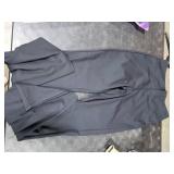 DLOODA Womens Bootcut Dress Pants Business Casual Work Pants with Pockets High Waist Stretchy Trousers Pull On Office Slacks Black xs