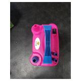 NuLink Electric Portable Dual Nozzle Balloon Blower Pump Inflation for Decoration, Party, Sport [110V~120V, 600W, Rose Red]