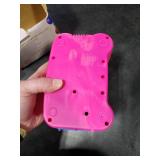 NuLink Electric Portable Dual Nozzle Balloon Blower Pump Inflation for Decoration, Party, Sport [110V~120V, 600W, Rose Red]