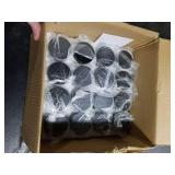 UPBUD 4 oz Clear Glass Jars with Lids - 32 Pack Cosmetic Containers with Inner Liners, Wide-Round Smooth Mouth, Sealable for Creams, Lotions, Essential Oils, Body Butter, Travel Samples