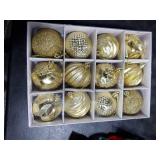 Syhood 12 ft (2 Pcs 6 ft) Pre Lit Christmas Norfolk Pine Garland with Lights 24 Christmas Ball Ornament 4 Large Velvet Bow Battery Operated Xmas Real Touch Garland for Mantle Fireplace Home Decoration