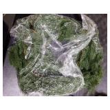 Syhood 12 ft (2 Pcs 6 ft) Pre Lit Christmas Norfolk Pine Garland with Lights 24 Christmas Ball Ornament 4 Large Velvet Bow Battery Operated Xmas Real Touch Garland for Mantle Fireplace Home Decoration