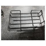 OMAIRA 3-Pack Shower Caddy with Soap Holder, Adhesive Rustproof No-drill Strudy Loading Inside Shower Organizer Shelves Rack Storage Bathroom Organization for Smooth Wall Glass Tile, Black (Large)