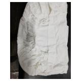 American Baby Company 100% Natural Cotton Fitted Mini Crib Sheet 38 x 24 - Soft & Breathable Small Nesting Portable Crib Sheet, Fits Pack N Play Mattresses, Snow White, for Boys & Girls