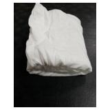 American Baby Company 100% Natural Cotton Fitted Mini Crib Sheet 38 x 24 - Soft & Breathable Small Nesting Portable Crib Sheet, Fits Pack N Play Mattresses, Snow White, for Boys & Girls