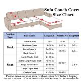 VFUX Soothing Home Sofa Covers, Sofa Hero Covers, Wear-Resistant Universal Couch Covers Washable Stretch Sectional Couch Cushion Covers (Green,Back Cover L)