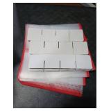 Plastic Large Christmas Ornament Storage Box with Adjustable Dividers, Organizer Holds 128 Large 3 Ornaments, Balls, Figurines Waterproof Holiday Decoration Container, Dual Zipper, Reinforced Handles