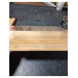 Retro Shaw Large Expandable Kitchen Lids Organizer for Cabinet, Covers, Pantry, Drawer & Countertop Storage, with 3 Adjustable Dividers, Hand-made Bamboo Food Container