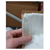 Comfyanno Under Door Draft Stopper - Bottom Door Gap Filler & Seal - Fits 30 to 36 Door, Block Cold Air, Noise, Sound, Wind, Bugs, Easy to Install, Double Side Block, No Adhesive, White