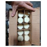 Simply Soson 2x4 inch Ivory Pillar Candles Set of 10, Smooth Texture, Unscented Ivory Candles, Dripless Candles, 2 inch Pillar Candles Ideal as Wedding, Parties, Spas, Dinner, Home Decoration