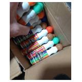 Crtiin Bingo Daubers Bulk  0.5 Oz, Assorted Colors Set of Bingo Markers Dot Markers Dot Paint Craft Ideal for Art and Crafts Painting Supplies Drawing Coloring