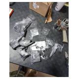 Durmmur 8 Pack Hat Racks for Baseball Caps, Stainless Steel Hat Organizer for Baseball Cap, Hat Holder Storage Organizer, Hat Hanger Strong Adhesive/Wall Drilled for Door, Bedroom, Closet(Black 6 in)