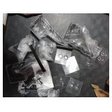 Durmmur 8 Pack Hat Racks for Baseball Caps, Stainless Steel Hat Organizer for Baseball Cap, Hat Holder Storage Organizer, Hat Hanger Strong Adhesive/Wall Drilled for Door, Bedroom, Closet(Black 6 in)