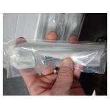 Amerdeco 10 Pack Matte Black Cabinet Hardware - 3-3/4 Inch(96mm) Hole Center Drawer Pulls for Kitchen, Bathroom & Dresser - ZH00013