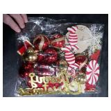 [ Timer ] 6 Ft Pop Up Christmas Tinsel Tree, Green Collapsible Christmas Tree with 50 Colorful Light 16 Candy 10 Ball 4 Snowflake Merry Christmas Bow DIY Ornaments Battery Operated Xmas Decor Indoor