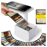 MTG TCG Card Scanner Stand Phone Holder for Standard Size Sleeved & Unsleeved MTG Cards Fast Scanning, Only Works with ManaBox App, Ideal for Quick Scans and Price Checks, for Holidays Game Nights