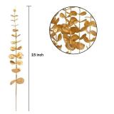 SPDTECH Eucalyptus Stems 12 PCS Artificial Leaves Home Office House Table Decor Wedding Bouquet Ceremony Party Flower Decoration Vase Forever Live Never Fade