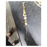 SPDTECH Eucalyptus Stems 12 PCS Artificial Leaves Home Office House Table Decor Wedding Bouquet Ceremony Party Flower Decoration Vase Forever Live Never Fade