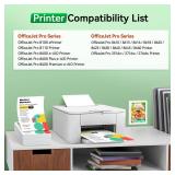 950XL 951XL Ink Cartridges Compatible for HP 950 951 Ink Cartridge Work with Printer OfficeJet Pro 8600, 8610, 8600 Plus, 8100, 8620, 8630, 8625, 8615, 8110, 5-Pack (2 Black 1 Cyan 1 Magenta 1 Yellow)