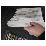 DEWOO Kitchen Backsplash Self Adhesive Wall 3D Marble Tiles Peel and Stick Bathroom, Grey (10-Sheet, 12x12)