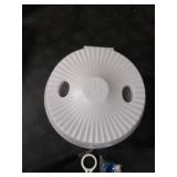 Ultrasonic Retainer Cleaner Machine, Cleaning Pod for Jewelry Cleaner, Dentures, Mouth Guards, Rings, Earrings, Glasses- 200ML 45kHz One-Touch 5-Minute Deep Clean (White)