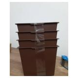 Bed Risers 2 inch, 3 inch, 4 inch, 5 inch, 6 inch Heavy Duty, Oversized Furniture Riser for Couch Sofa Table Desk Chair Recliner Leg Frame Dorm, Support up to 6000 Lbs (Dark Brown 4 Pack, 6 inch) - Re