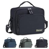 BALEINE Insulated Lunch Bag for Men Women, Leakproof Cooler Bag with Adjustable Shoulder Strap for Work Picnic, Lunch Box for Women Men (Small, Black) - Retail: $8