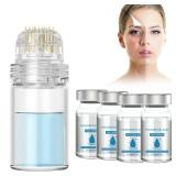 THREE COUNT Micro Infusion System for Lips, Micro System for Face, SerumSmooth Skin Facial Serum for All Skin Types (1* applicator+4*Serum) - Retail: $19